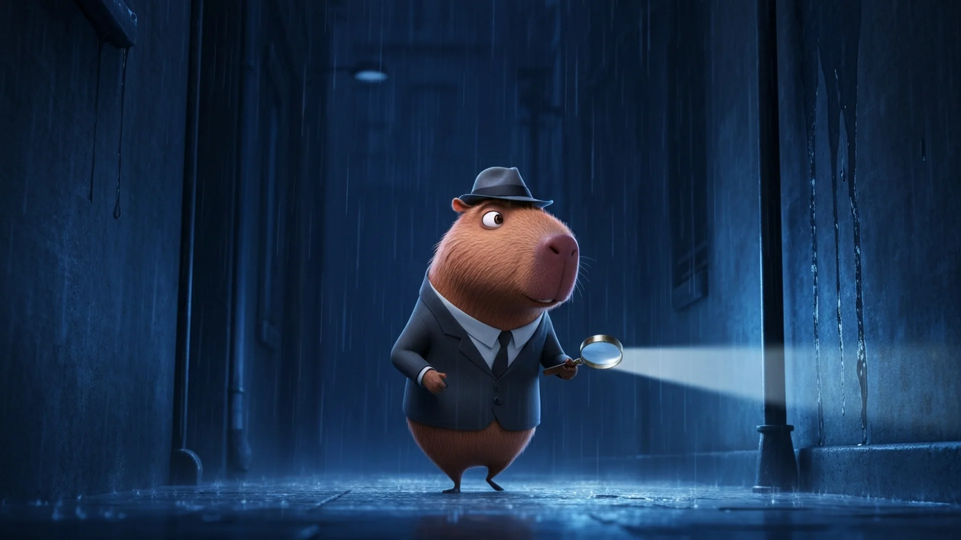 Detective walks into dark alley, hardest cases